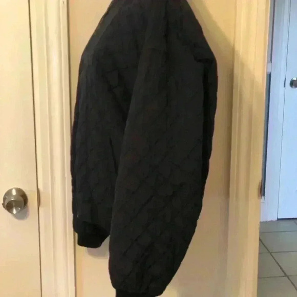 Northern Reflections quilted blue zippered jacket. - Picture 4 of 7